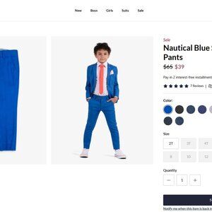 Appaman stretch linen-blend suit pants